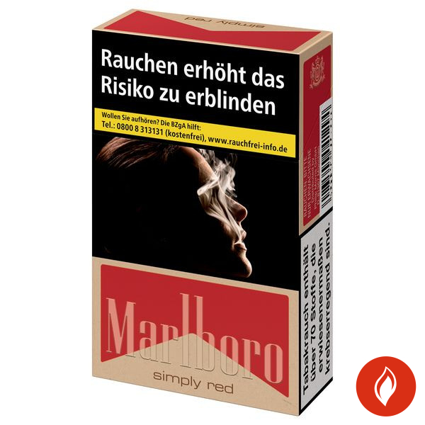 Marlboro Simply Red Original Pack Zigaretten Stange