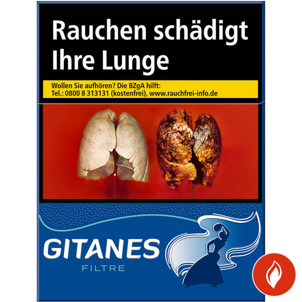 Gitanes Zigaretten Filtre Original Pack Stange