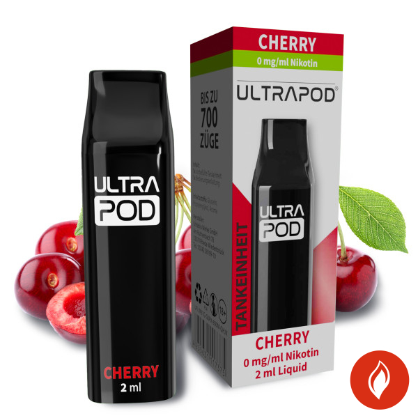 Ultrabio Ultrapod Cherry 0mg Liquidpod