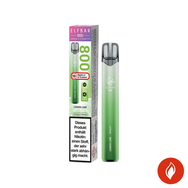 Elfbar 800 Lemon Lime 20mg Einweg E-Zigarette
