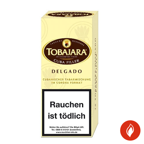 Tobajara Delgado Cuba Filler Zigarren 20er Schachtel