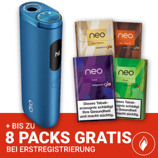 Glo Hyper Pro Lapis Blue Device + gratis Sticks bei Registrierung