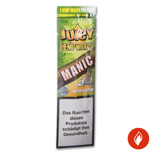 Juicy Hemp Wraps Manic Zigarettenpapier