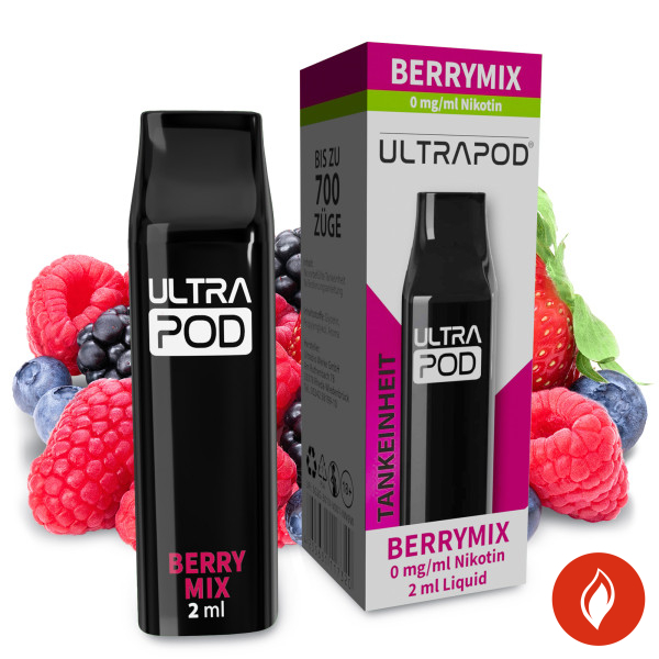 Ultrabio Ultrapod Berrymix 0mg Liquidpod