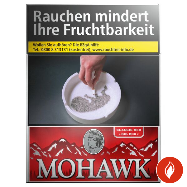 Mohawk Red Big Pack Zigaretten Stange