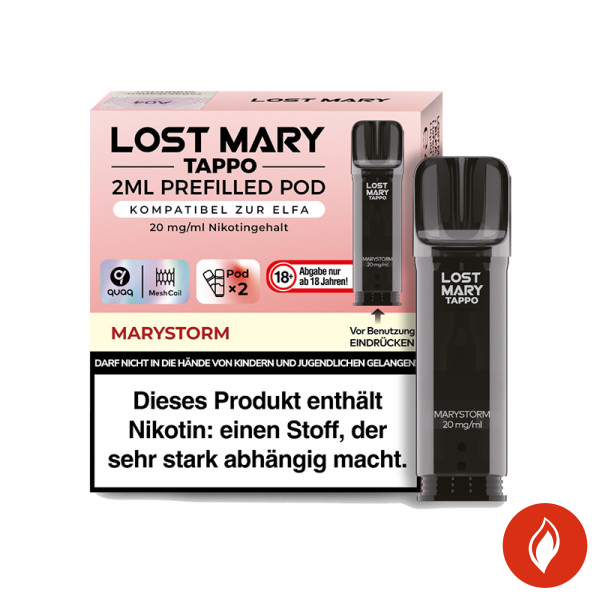 Lost Mary Tappo Marystorm 20mg Prefilled Pods