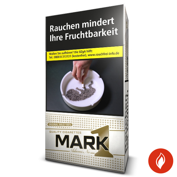 Mark Adams No. 1 Gold 100er Zigaretten
