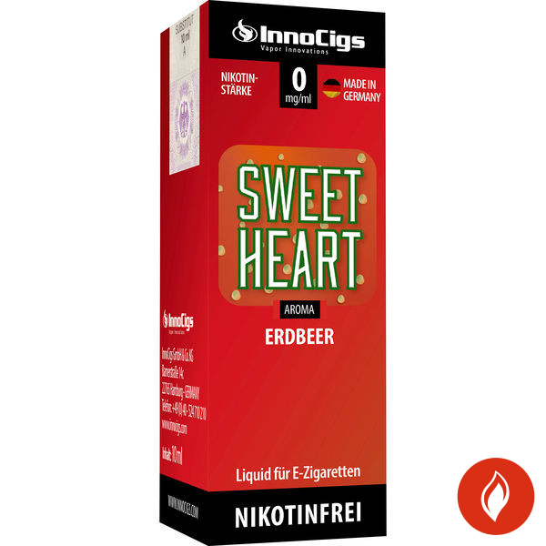 E-Liquid Innocigs Sweetheart Erdbeer 0mg