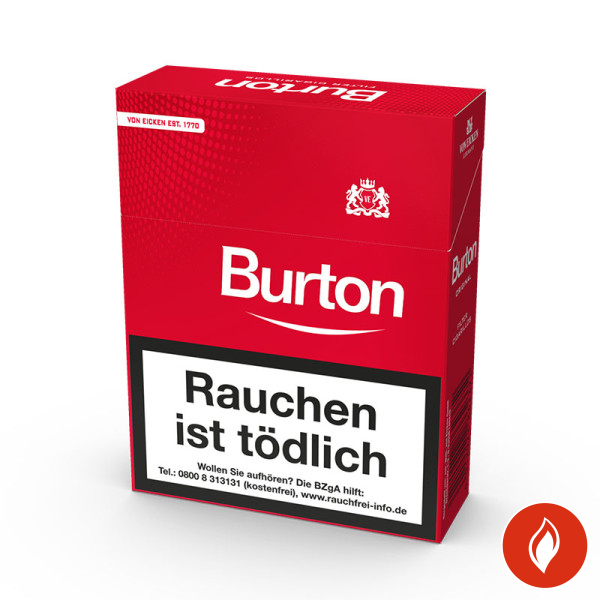 Burton Eco-Zigarillos Big Pack Naturdeckblatt Stange
