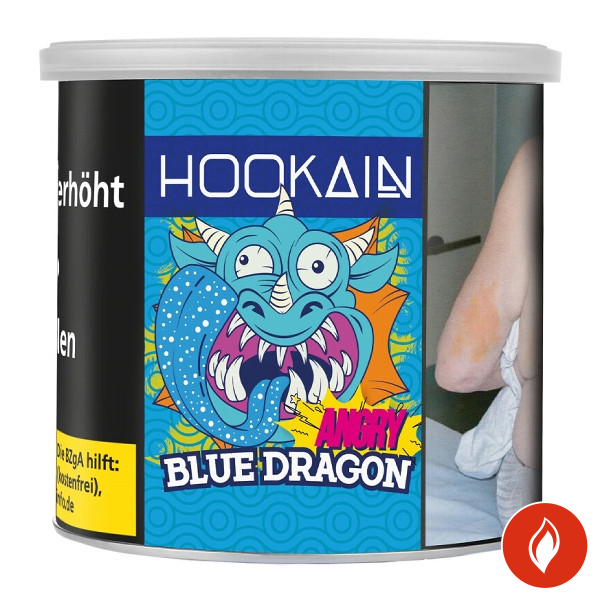 Hookain Angry Blue Dragon Shishatabak Dose