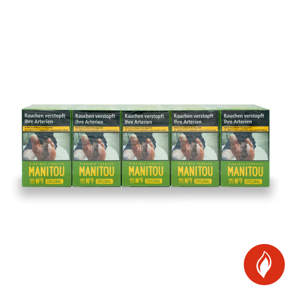 Manitou No.9 Green Original Pack Zigaretten Stange
