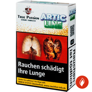 True Passion Arctic Line Wasserpfeifentabak Schachtel