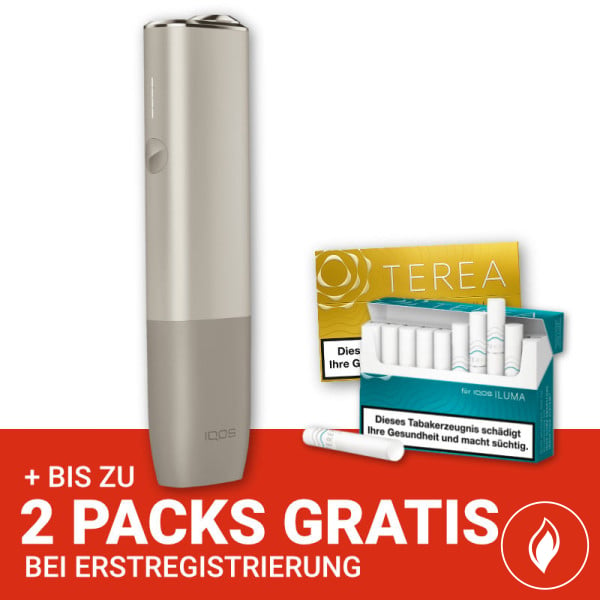 IQOS Iluma One Pebble Beige + gratis TEREA Sticks bei Registrierung