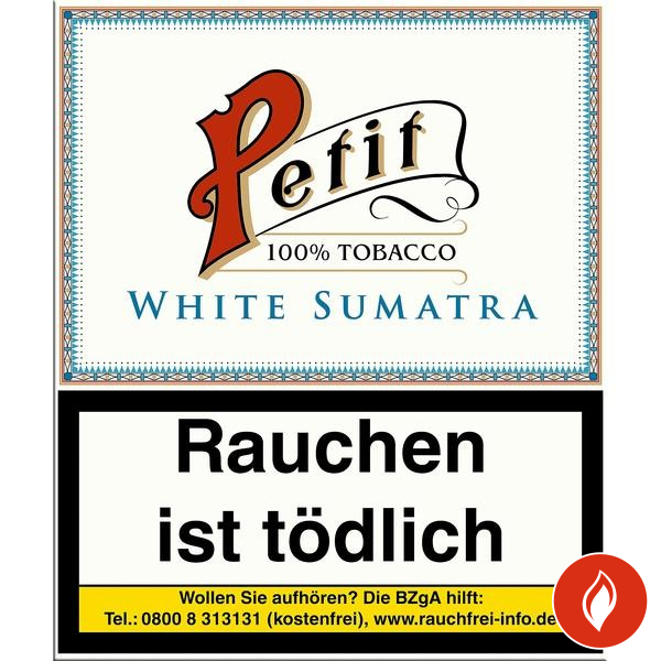 Nobel Petit White Sumatra Zigarillos 20er Schachtel