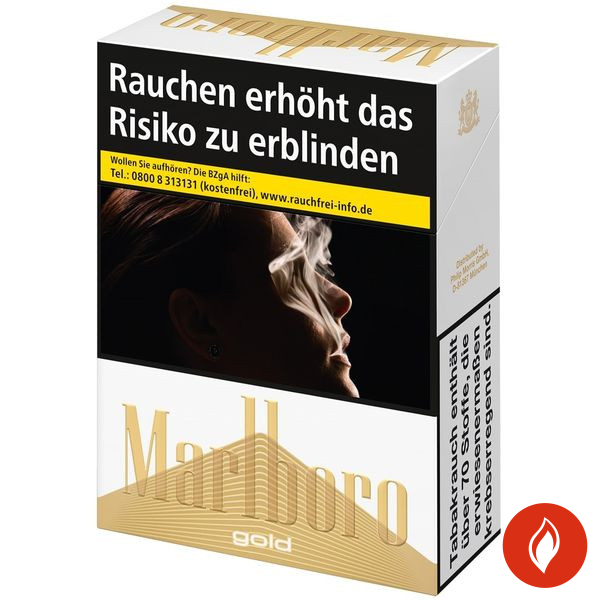 Marlboro Gold XL Zigaretten Schachtel
