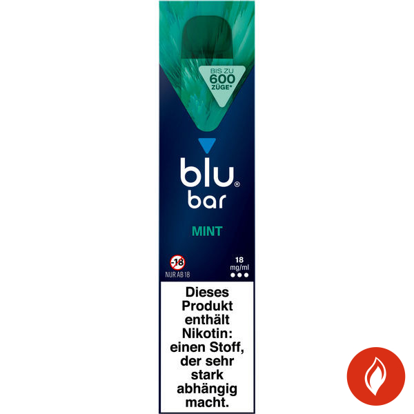 Blu Bar Mint 18mg Einweg E-Zigarette