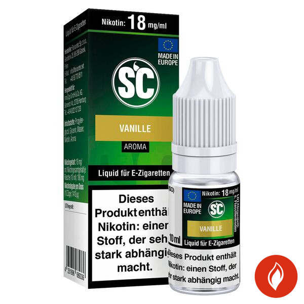SC Vanille 18mg Nikotinsalz Liquid