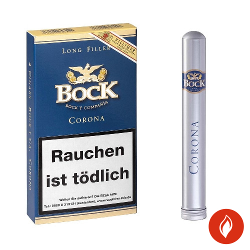 Bock y Ca Corona Tubos Zigarren 4er Schachtel