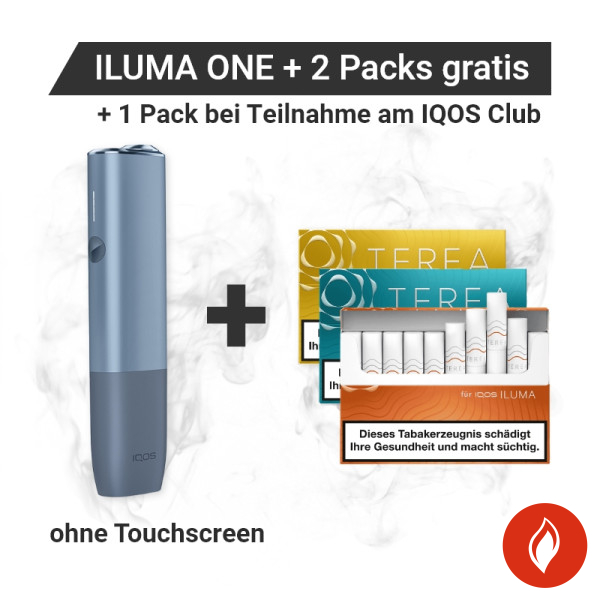 IQOS ILUMA ONE Azure Blue + gratis TEREA Sticks bei Registrierung