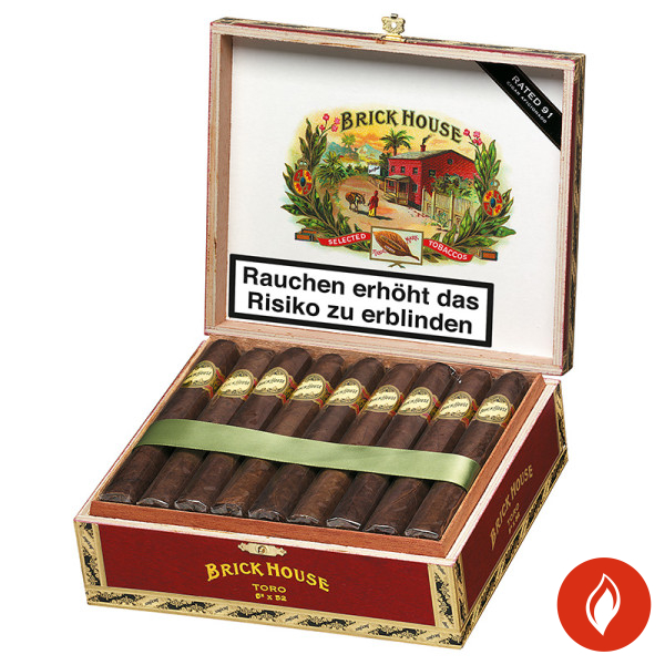 Brick House Toro Maduro Zigarren Kiste