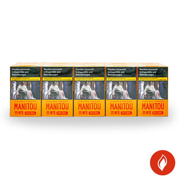 Manitou Gold No.8 Original Pack Zigaretten Stange