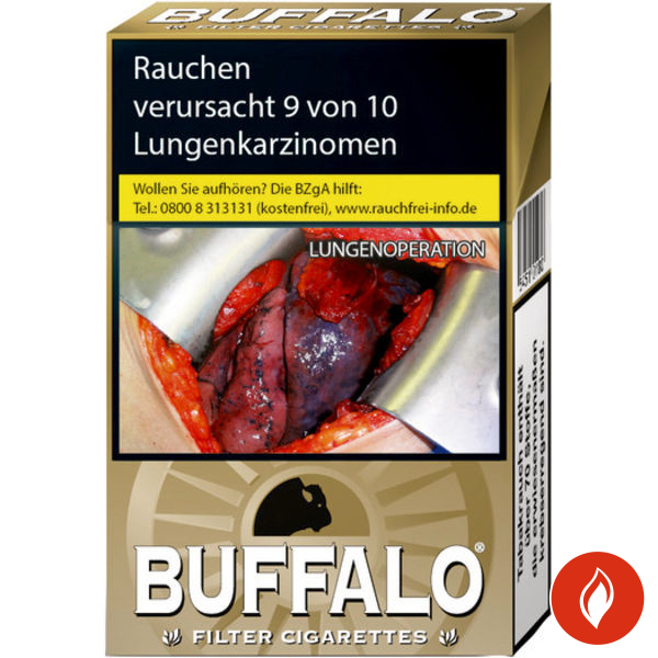 Buffalo Gold Original Pack Zigaretten Stange