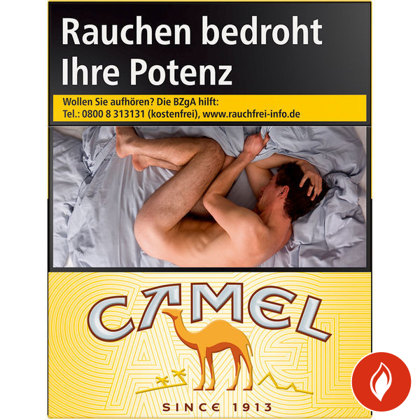 Camel Yellow XXL Zigaretten Schachtel