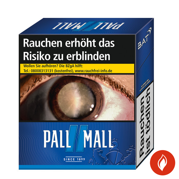 Pall Mall Blue Super Zigaretten Schachtel