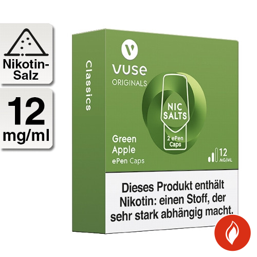 E-Kartusche VUSE ePen Green Apple Nic Salts 12mg
