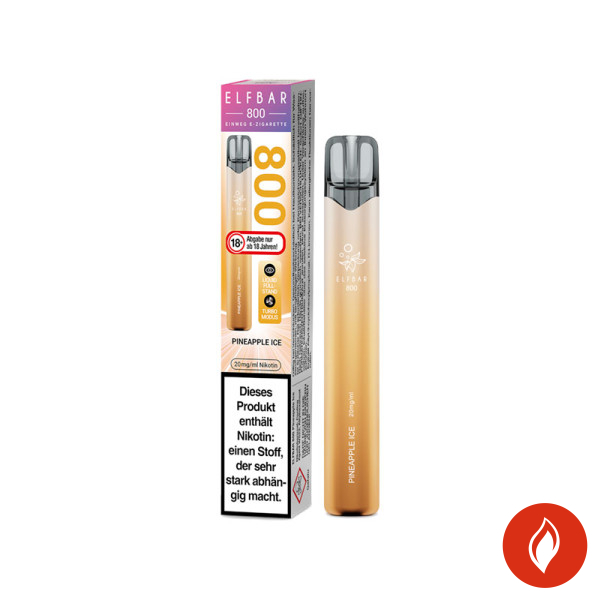 Elfbar 800 Pineapple Ice 20mg Einweg E-Zigarette