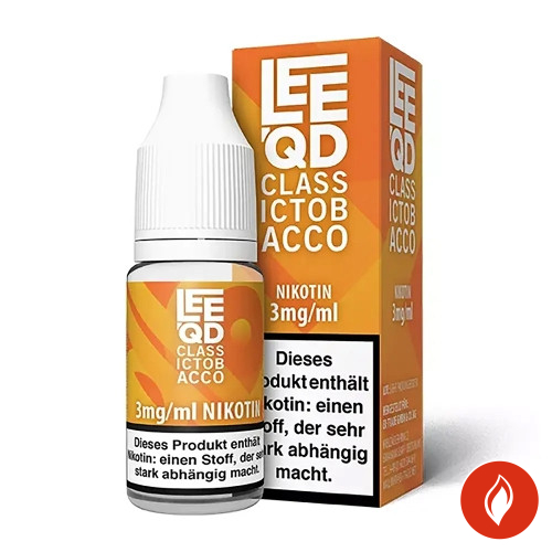 E-Liquid Leeqd Tabak Classic Tobacco 3mg 50 Pg 50 Vg