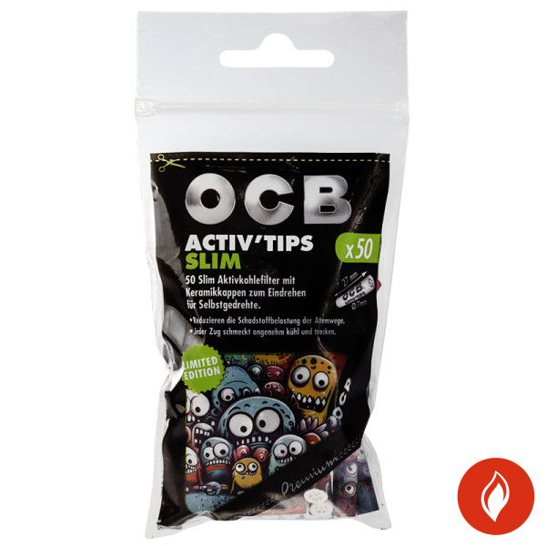 OCB Aktiv Tips Slim Packung Limited Edition