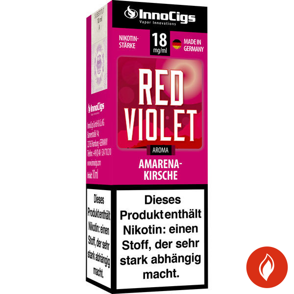 E-Liquid Innocigs Red Violet Amarenakirsche 18mg