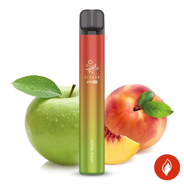Elfbar V2 Apple Peach 20mg CP Einweg E-Zigarette