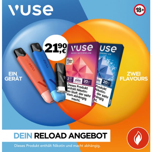 Vuse Go Reload Pen Starter Pack Aktion