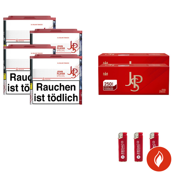 JPS Volumentabak Red S Dose Aktion Large Extra Hülsen