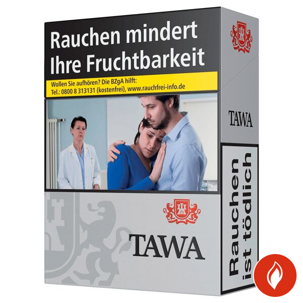 Tawa Silver XXL Zigaretten Stange