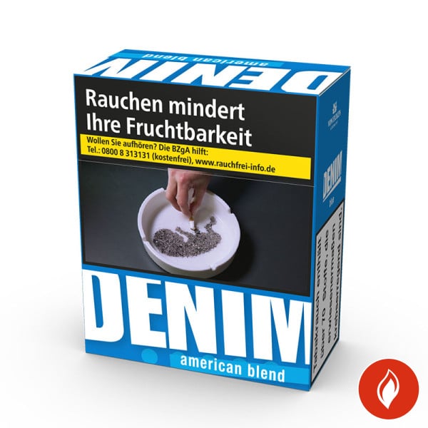 Denim Blue 3XL Zigaretten Schachtel