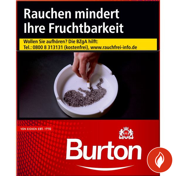 Burton Red XXXL Zigaretten Stange
