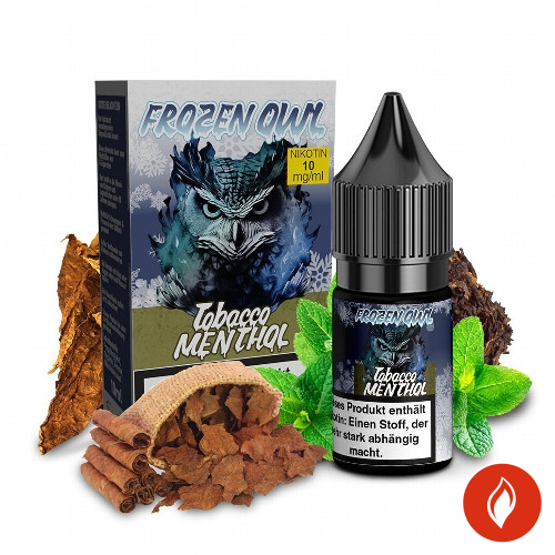 Frozen Owl Tobacco Menthol 10mg Nikotinsalz Liquid