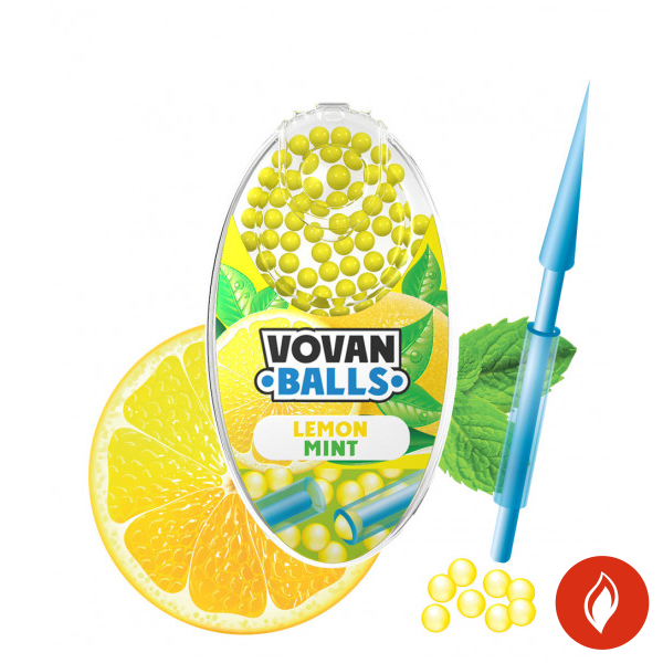 Vovan Balls Lemon Mint Aromakapsel Packung