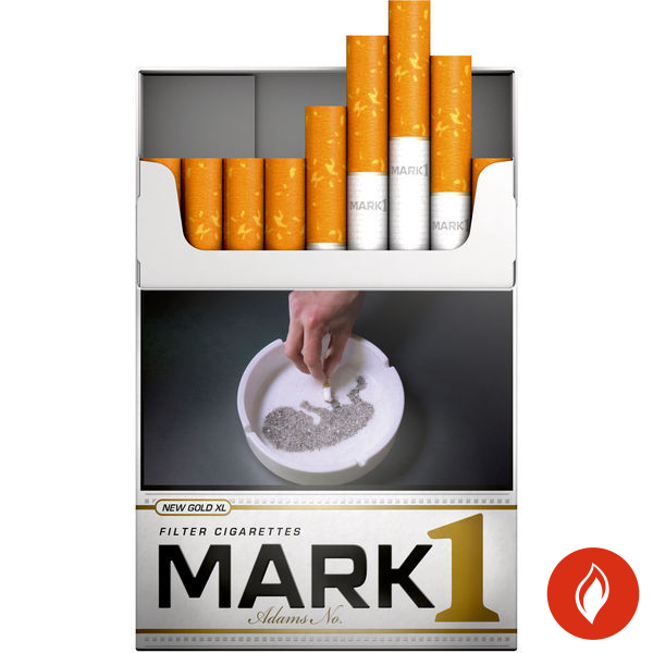 Mark Adams No. 1 Gold Big Pack Zigaretten Einzelpackung