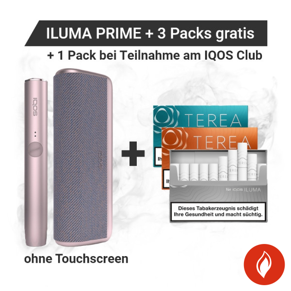 IQOS Iluma Prime Bronze Taupe + gratis TEREA Sticks bei Registrierung