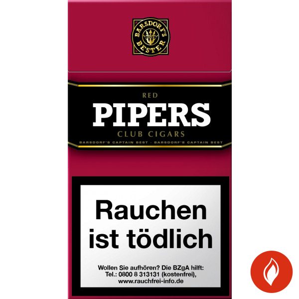 Pipers Zigarillos Little Cigar Red