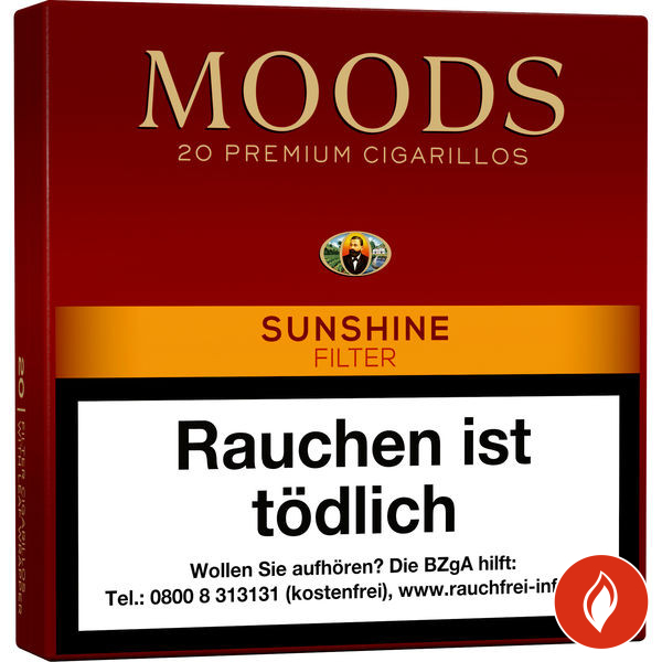 Moods Sunshine Filter Schachtel