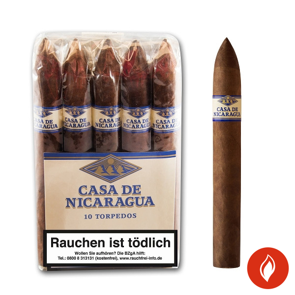 Casa de Nicaragua Torpedo Zigarren Bundle