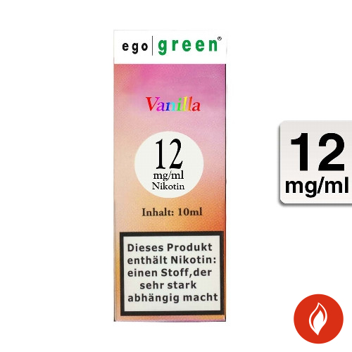 E-Liquid Ego Green Vanilla 12 mg