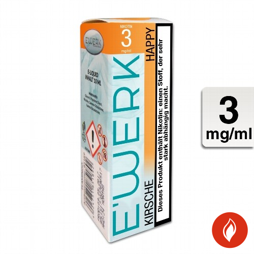 E-Liquid E'WERK Happy 3 mg