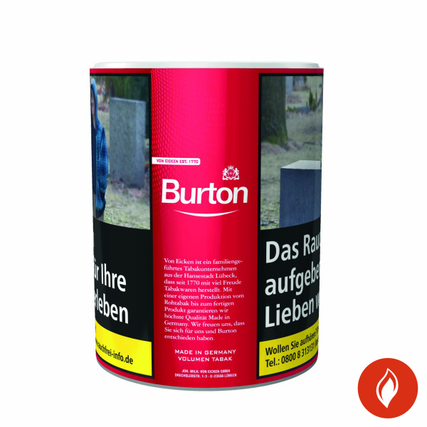 Burton Red Volumentabak Dose Large