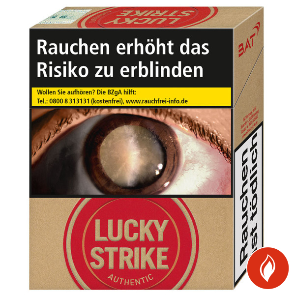 Lucky Strike Authentic Red Xtra Zigaretten